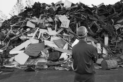 Office clearance professionals organizing workspace in Charlton