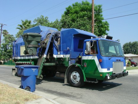 Recycling process for business waste in Charlton