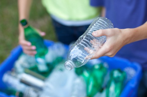 Clean and organized business premises after waste removal